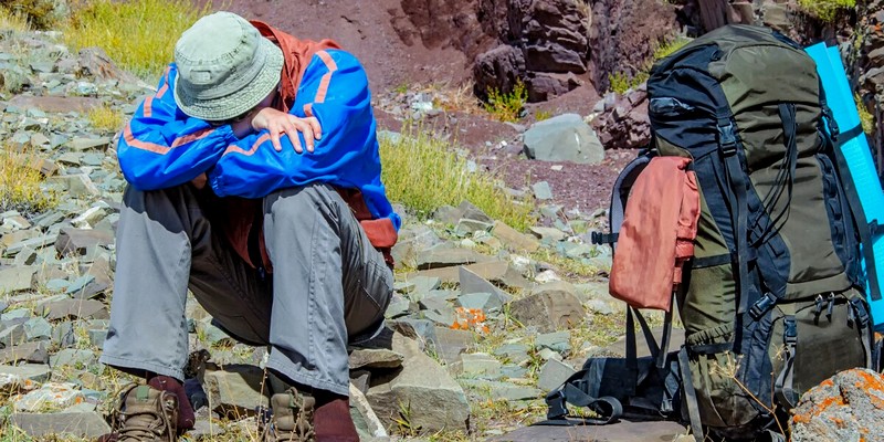 Ilustrasi Sesak Napas Saat Berada di Ketinggian