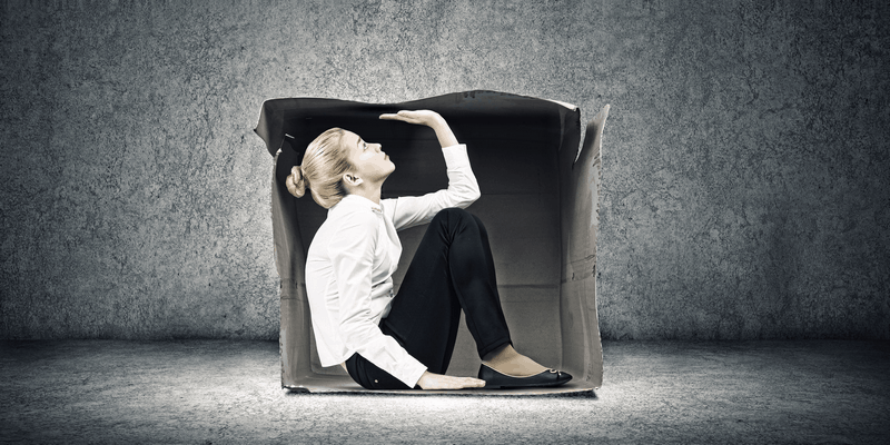 ilustrasi gejala fobia sosial