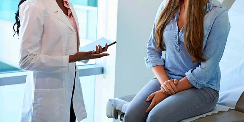 diskusi hasil tes IVA untuk kanker servks