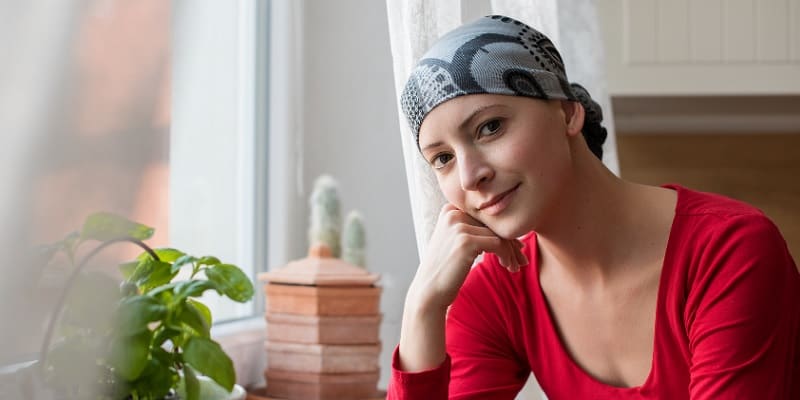 Ilustrasi Penderita Kanker pada Wanita