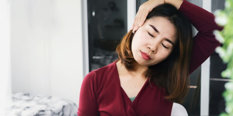 Ilustrasi Peregangan Leher