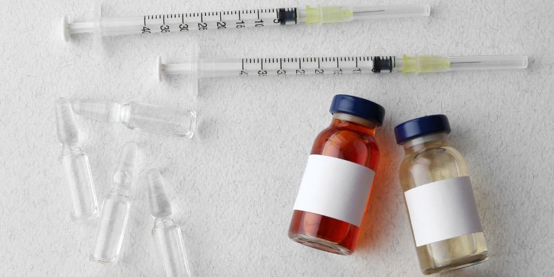 Ilustrasi cara mengobati sifilis dengan injeksi penicillin