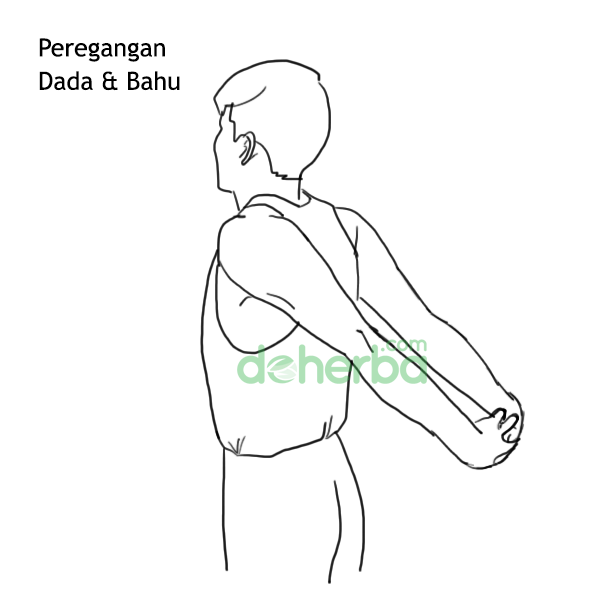 Gerakan Peregangan Dada dan Bahu