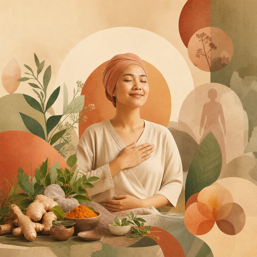 Ilustrasi Cara Alami Mendukung Terapi Kanker