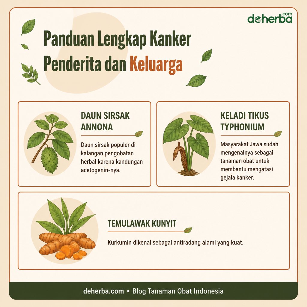 Infografis Panduan Lengkap Kanker: Untuk Penderita dan Keluarga